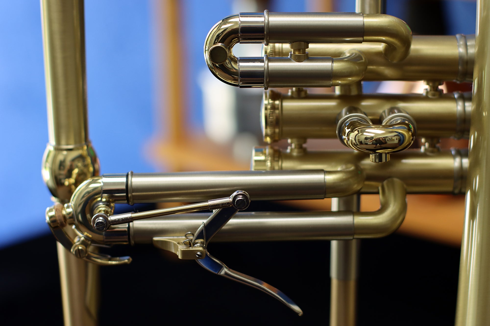 Van Laar B1 Bb Flugelhorn, Brushed Lacquer – Bob Reeves Brass