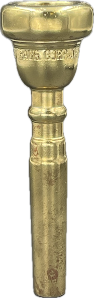 Reeves Collector's Corner: Vincent Bach Corp. New York 7A Trumpet  Mouthpiece - Gold Plated