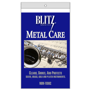 BLITZ Metal Polish Cloth 11"x14" Treated
