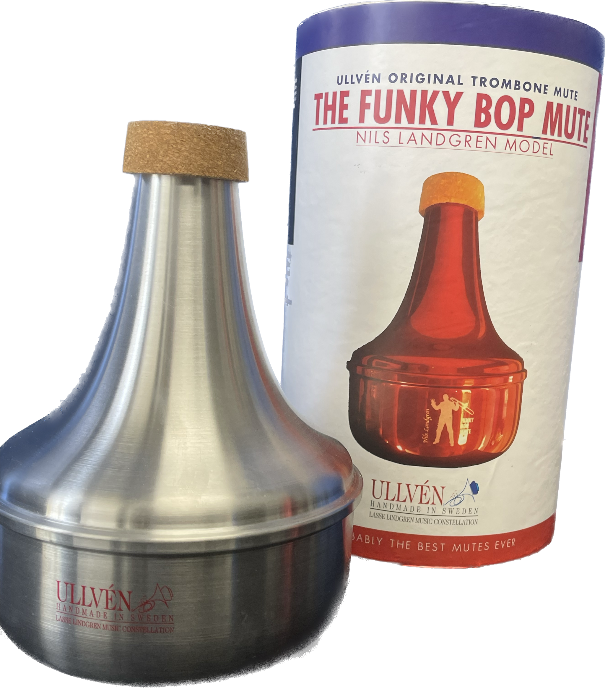 Ullvén Mutes Trombone Funky BOP Mute – Bob Reeves Brass