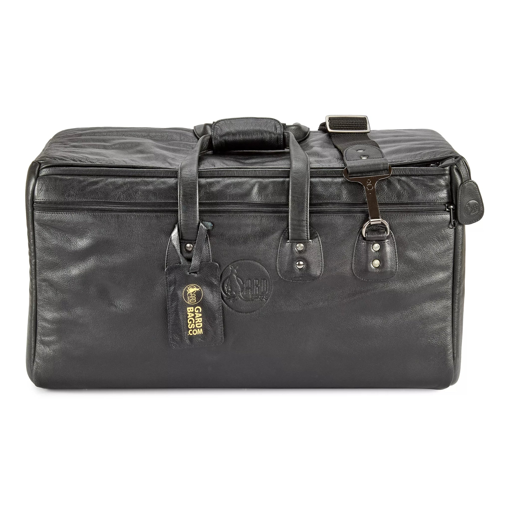 SALE*** Gard Bags - SUPER TRIPLE TRUMPET GIG BAG, Black Leather 