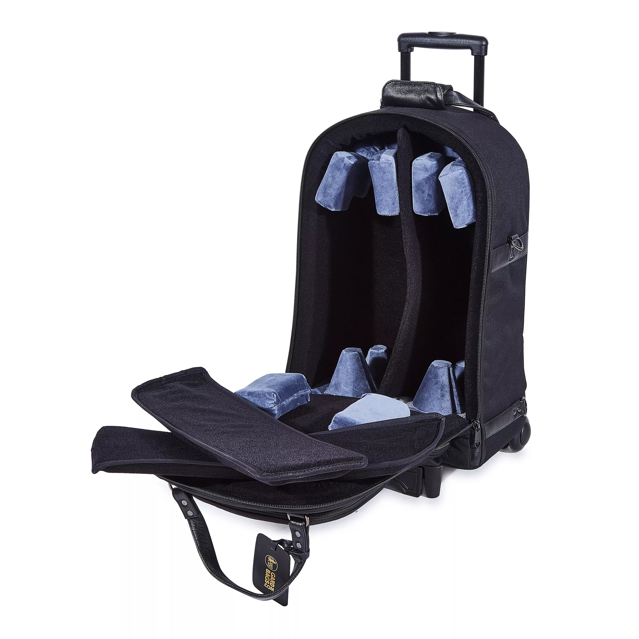 Gard Bags - QUAD TRUMPET WHEELIE, Black Nylon (16-WBFSK) – Bob