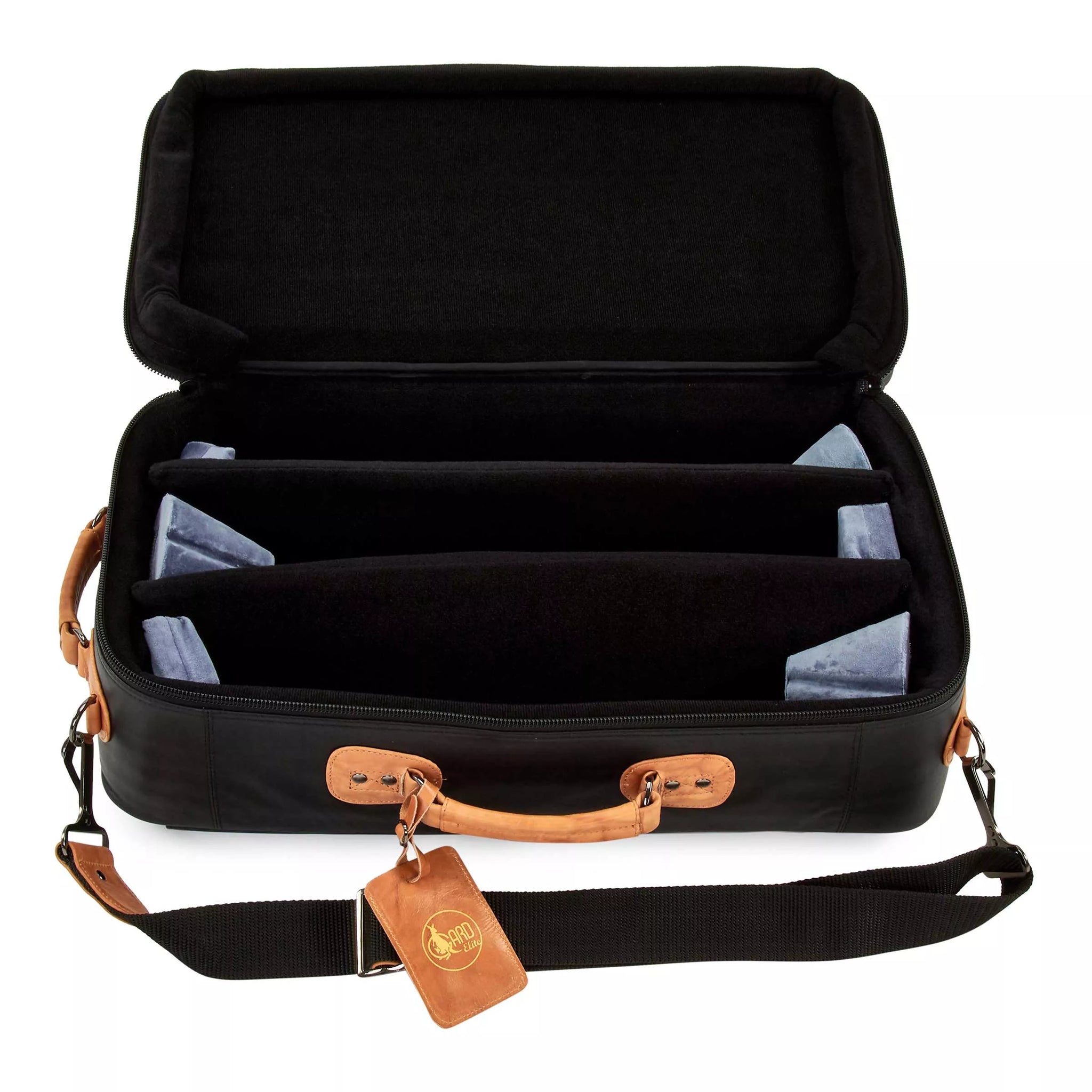 Gard Bags - Elite Compact Triple Trumpet Compact Gig Bag, Leather