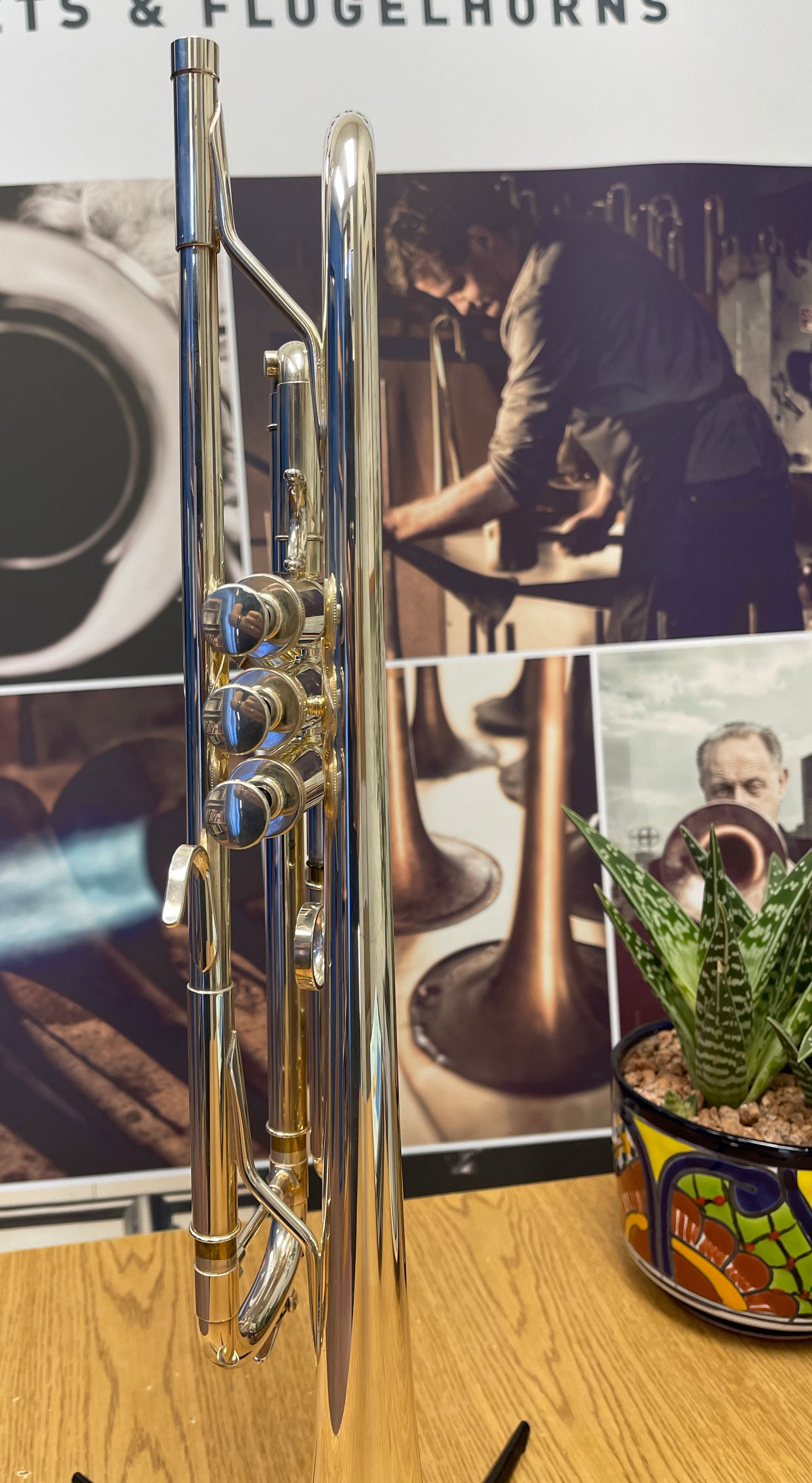 Van Laar B1 Bb Trumpet, Silver - In Stock! – Bob Reeves Brass