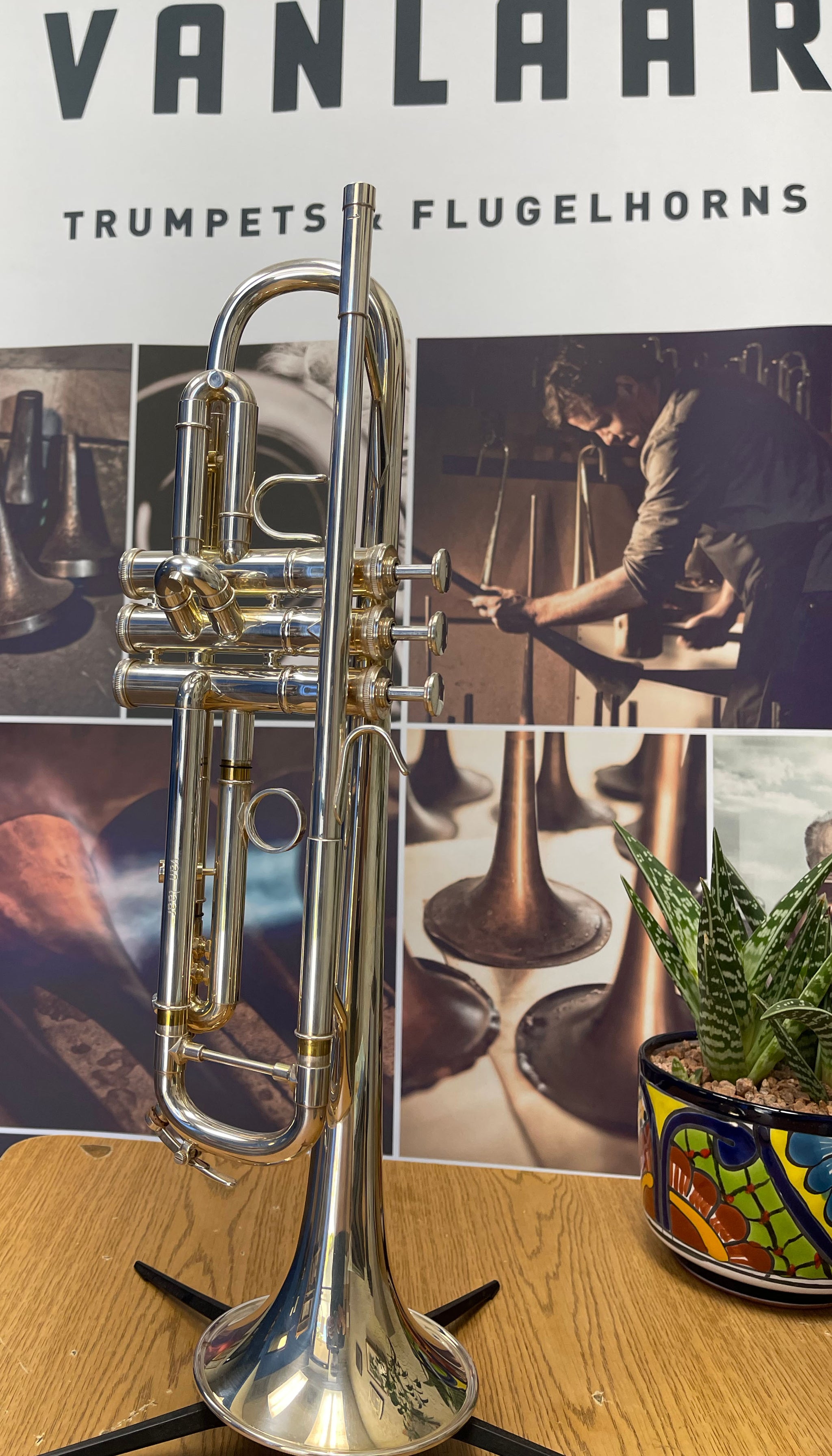 Van Laar B1 Bb Trumpet, Silver - In Stock! – Bob Reeves Brass